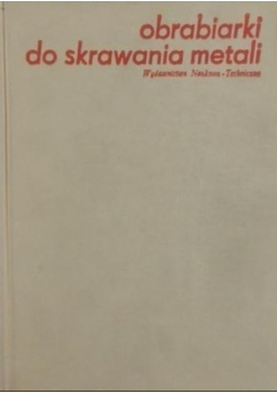Obrabiarki do skrawania metali