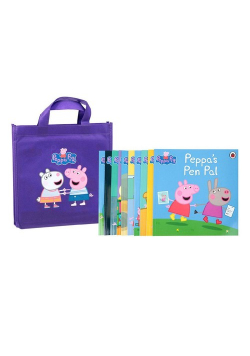 Peppa Pig Purple Bag Set