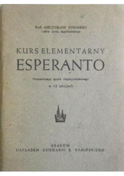 Kurs elementarny esperanto 1947 r.