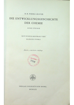 Die entwicklungsgeschichte der chemie