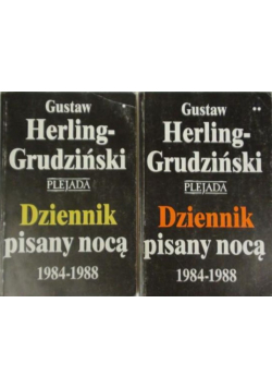 Dziennik pisany nocą 1984 - 1988 Tom I i II