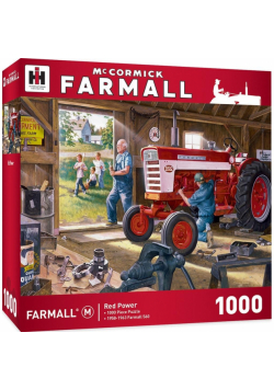 Puzzle 1000 Czerwona siła