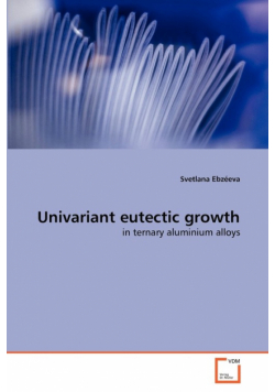 Univariant eutectic growth