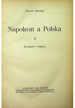 Napoleon a Polska II 1918 r.