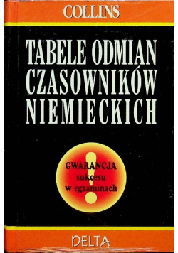 Tabele odmian czasowników niemieckich