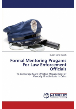 Formal Mentoring Progams For Law Enforcement Officials