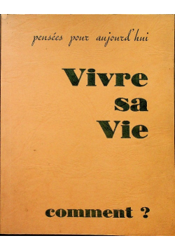 Vivre sa vie comment