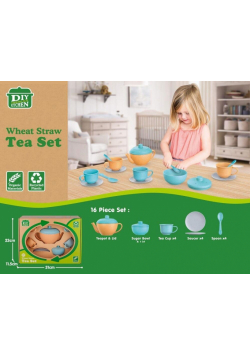 Zestaw kuchenny z bioplastiku 16el