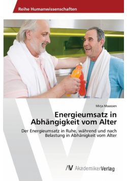 Energieumsatz in Abhängigkeit vom Alter