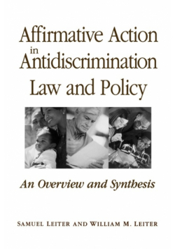 Affirmative Action in Antidiscrimination Law and Policy