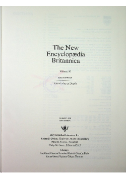 The new encyclopaedia britannica Tom 16