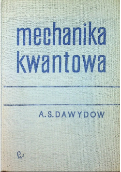 Mechanika kwantowa