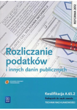 Rozliczenia podatków... Kwalifikacja A.65.2