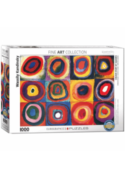 Puzzle 1000 Studio kolorów Wasilly Kandinsky