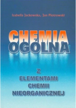 Chemia ogólna z elementami chemii nieorganicznej