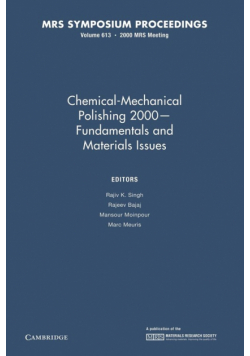 Chemical-Mechanical Polishing 2000 Fundamentals and Materials Issues