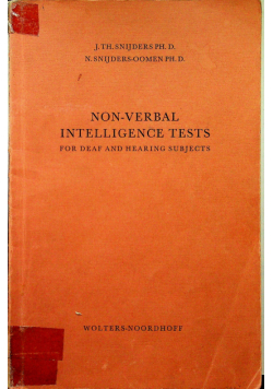 Non Verbal intelligence tests