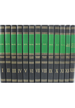 Encyklopedia Biologiczna tom I do XIII