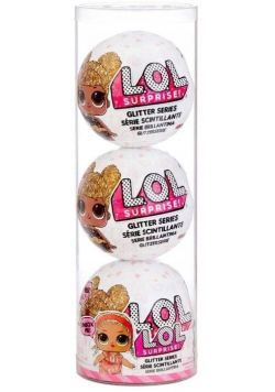LOL Surprise Glitter 3-pack Doll Style 1
