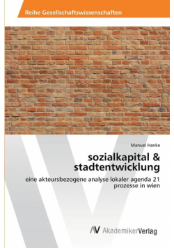 sozialkapital & stadtentwicklung