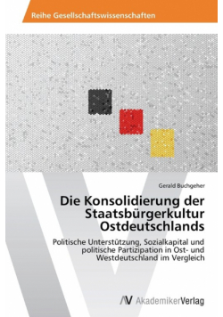 Die Konsolidierung der Staatsbürgerkultur Ostdeutschlands