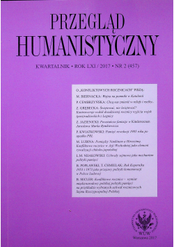 Przegląd Humanistyczny 2/2017