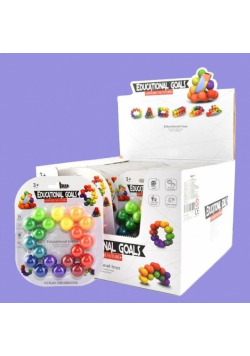 Sensoryczne puzzle kulki (24szt)