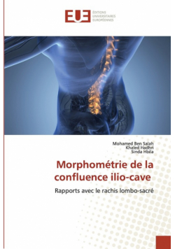 Morphométrie de la confluence ilio-cave