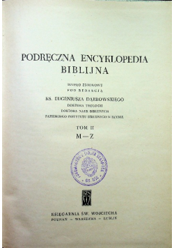 Podręczna encyklopedia Biblijna t. II