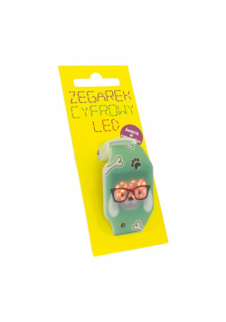 Zegarek cyfrowy LED piesek