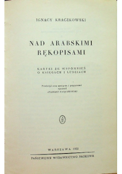 Nad Arabskimi Rekopisami