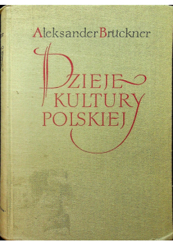 Dzieje kultury polskiej Tom III