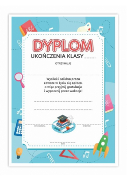 Dyplom A4 uniwersalny - Edukacja 10szt