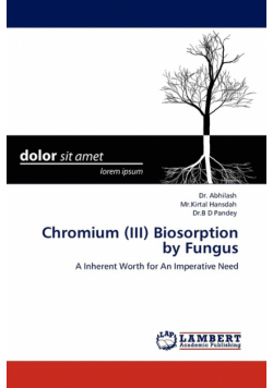Chromium (III) Biosorption by Fungus