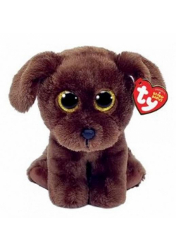 Beanie Babies Nuzzle - brązowy pies 15cm