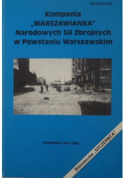 Kompania Warszawianka Narodowych Sił Zbrojnych w Powstaniu Warszawskim