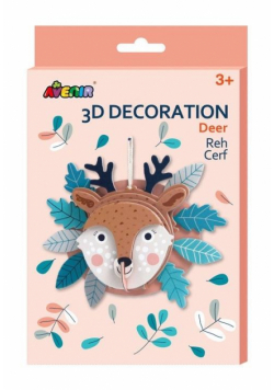 Dekoracje 3D - jeleń