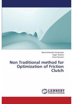 Non Traditional Method for Optimization of Friction Clutch