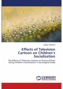 Effects of Television Cartoon on Children's Socialization
