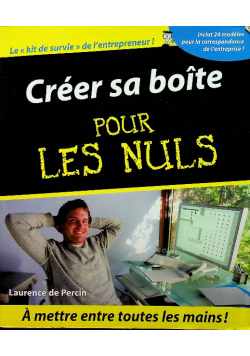 Creer sa boite pour les nuls
