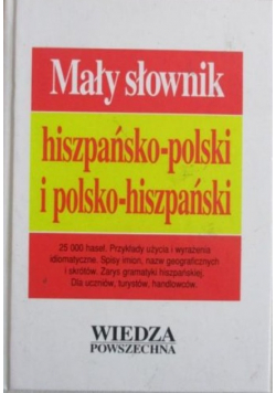 Mały słownik hiszpańsko polski