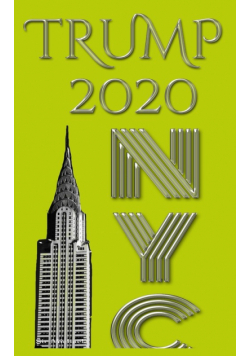 Trump 2020  sir Michael Huhn New York City  Writing drawing Journal