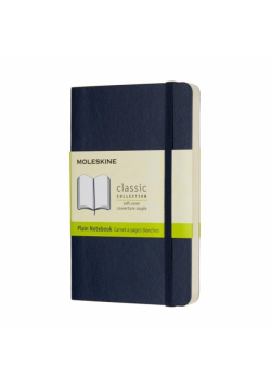 Notes Classic 9x14 gładki szafirowy MOLESKINE
