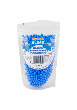 Kuleczki styropianowe niebieskie 3g TUBAN