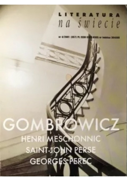 Gombrowicz literatura na świecie nr 4 / 2001