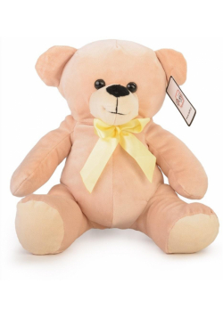 Miś pluszowy beżowy 25cm