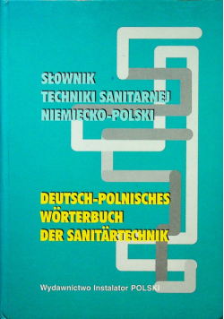 Słownik techniki sanitarnej niemiecko - polski