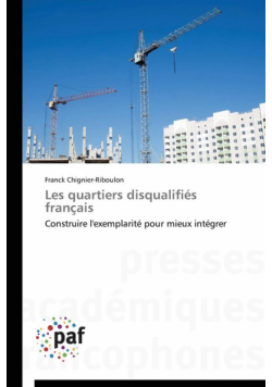 Les quartiers disqualifiés français