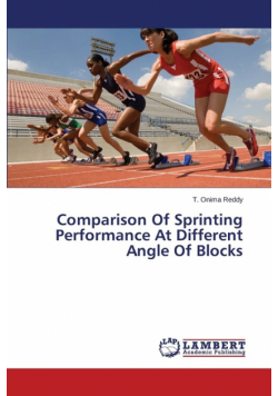 Comparison of Sprinting Performance at Different Angle of Blocks