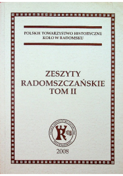 Zeszyty Radomszczańskie Tom II